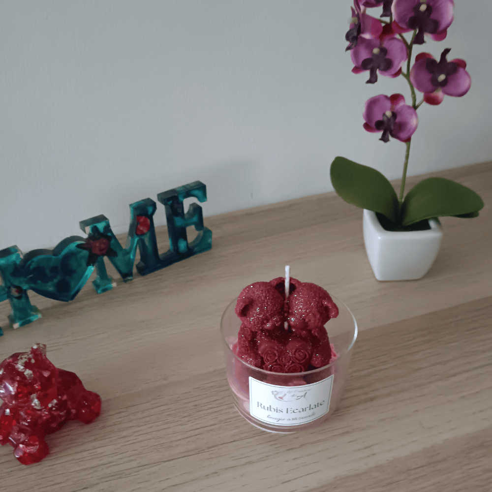 Bougie parfumée "Rubis Ecarlate"