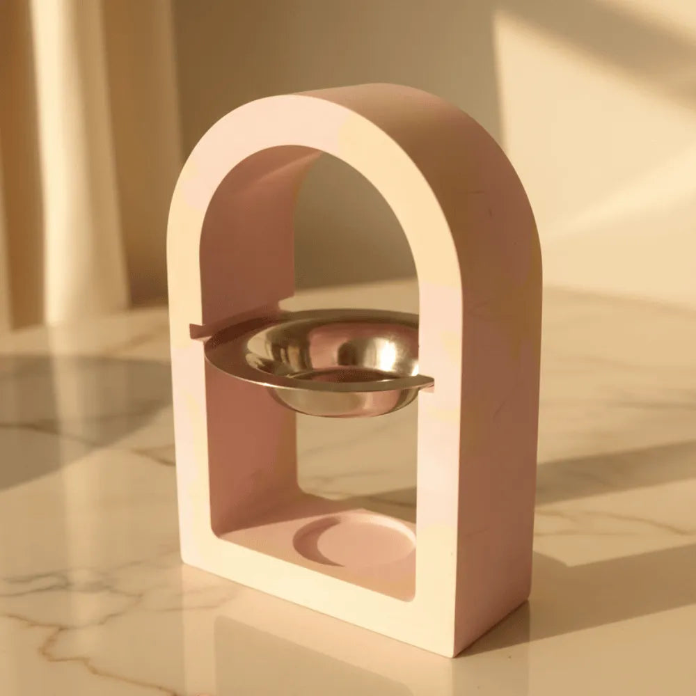 Brûle parfum en Jesmonite pour fondants parfumés - Les Créations des A