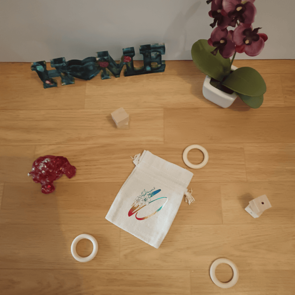 Pochon personnalisable en coton naturel