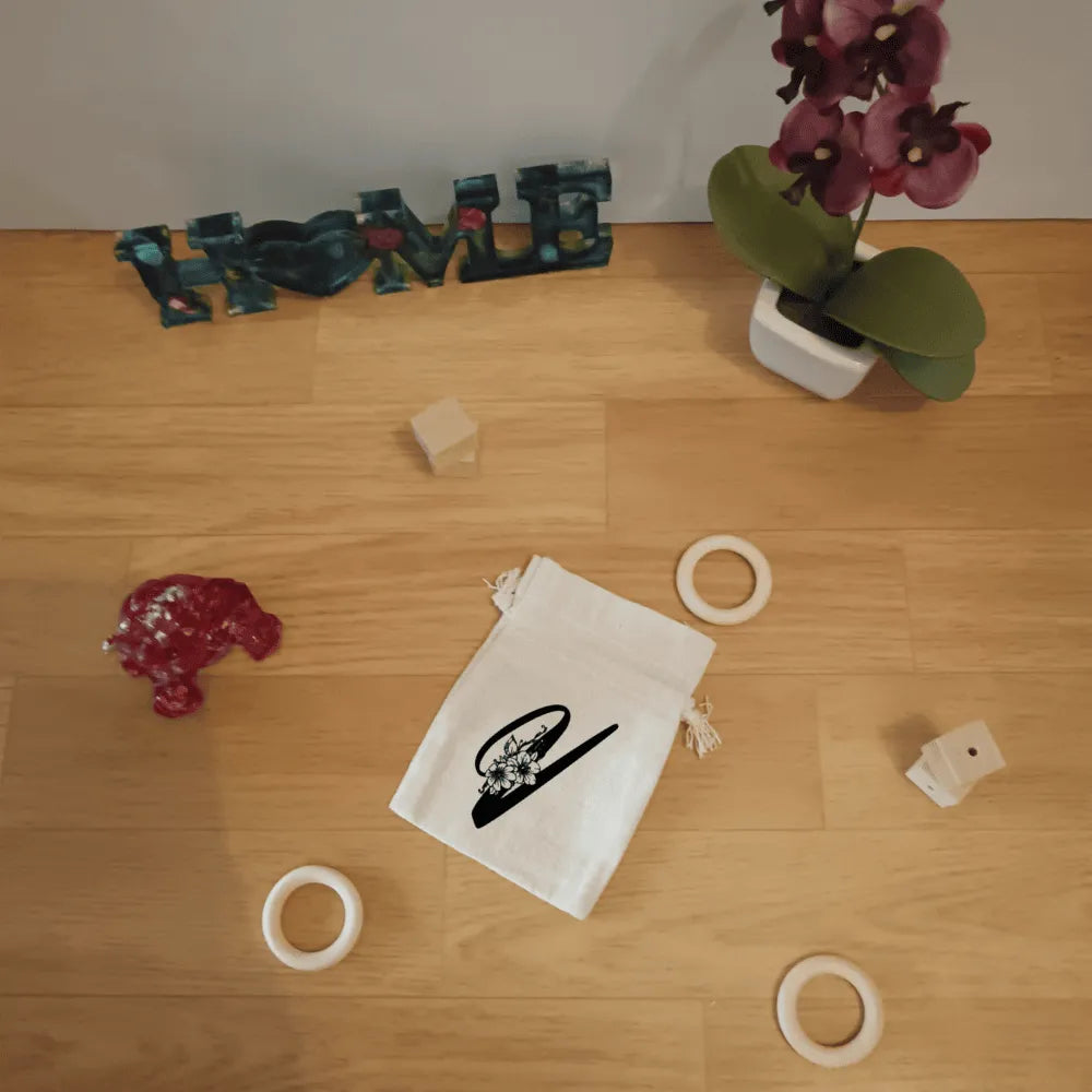 Pochon personnalisable en coton – cadeau original et éco-responsable - Les Créations des A