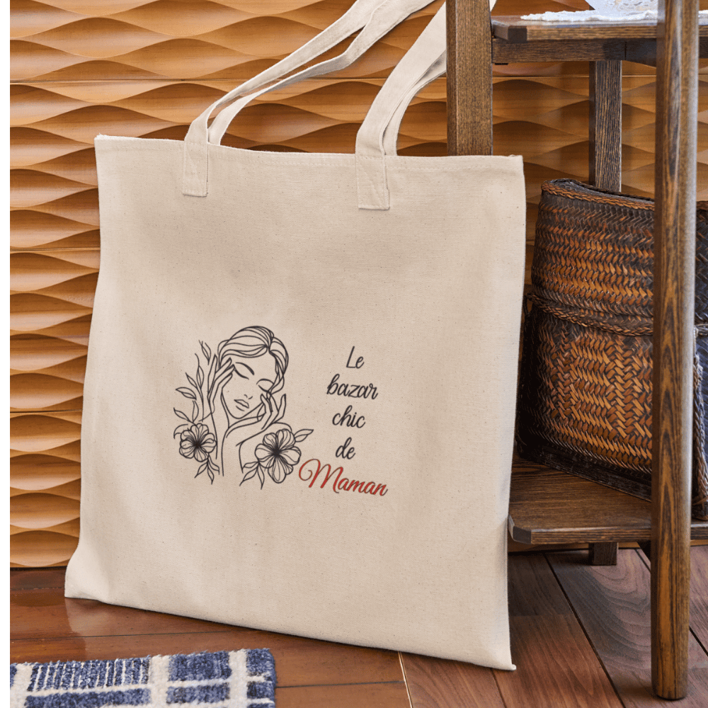 Tote bag personnalisable "Bazar"