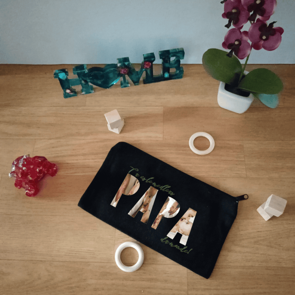 Trousse en coton "Photos"