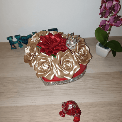 Boîte Cœur rouge