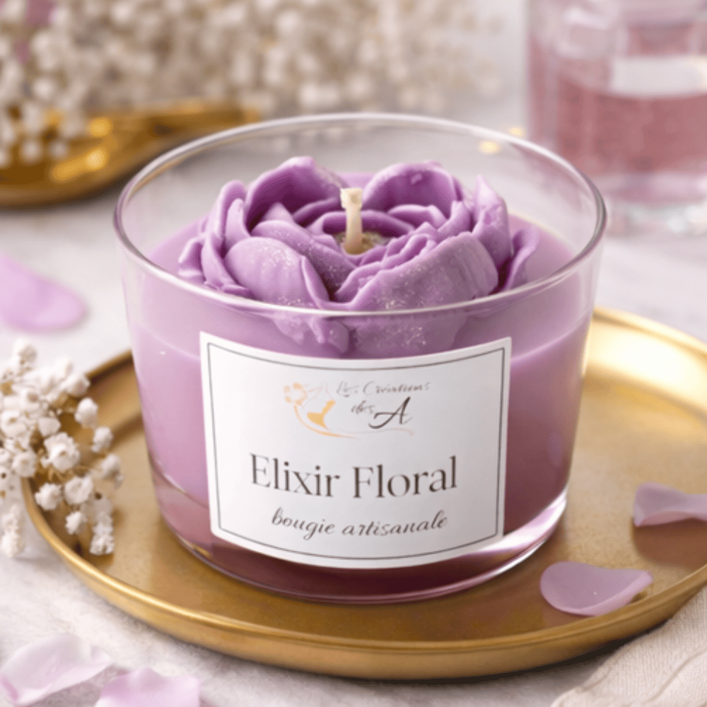 Bougie parfumée "Elixir Floral"