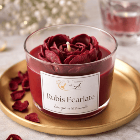 Bougie parfumée "Rubis Ecarlate"