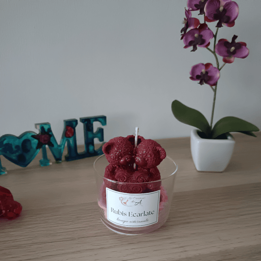 Bougie parfumée "Rubis Ecarlate"