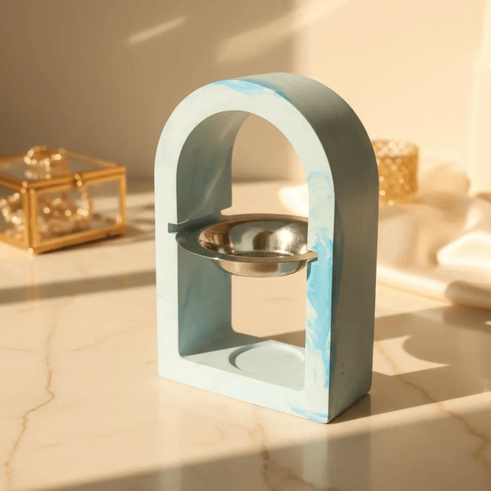 Brûle parfum en Jesmonite pour fondants parfumés - Les Créations des A