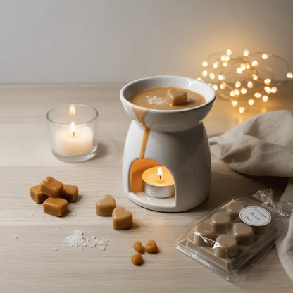 Fondants parfumés Caramel Beurre Salé –  fondants parfumés artisanale en cire végétale de soja – Les Créations des A