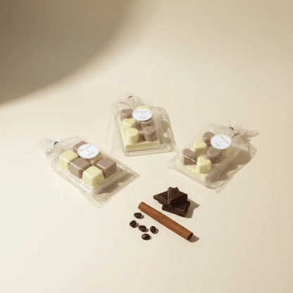 Fondants parfumés Moccacino de Noël –  fondants parfumés artisanale en cire végétale de soja – Les Créations des A