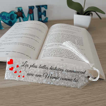 Marque-page avec Pompon Coloré