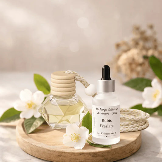 Pack diffuseur voiture et recharge parfumée – Les Créations des A