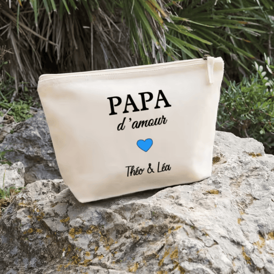 Pochette en coton "D'Amour"