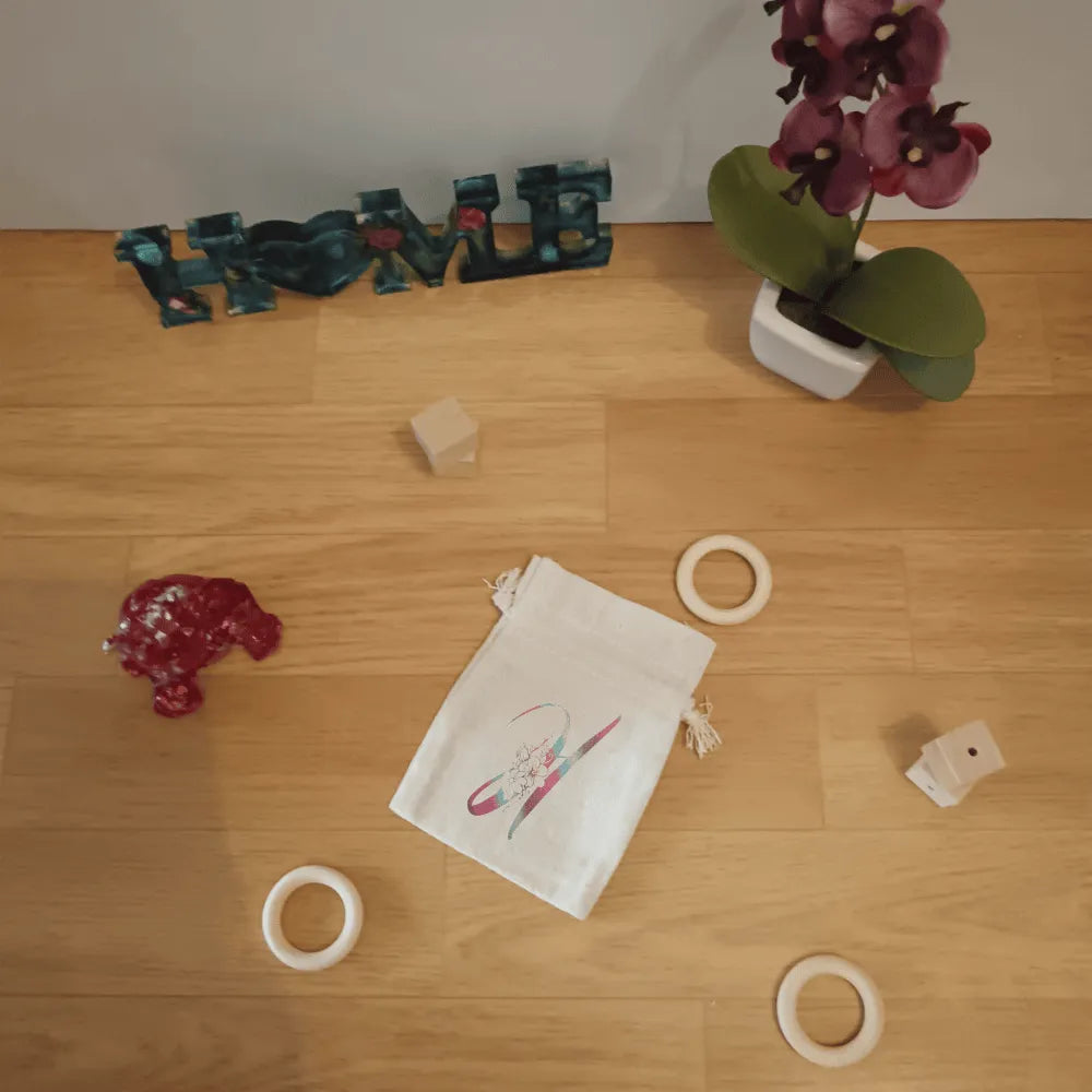 Pochon personnalisable en coton – cadeau original et éco-responsable - Les Créations des A