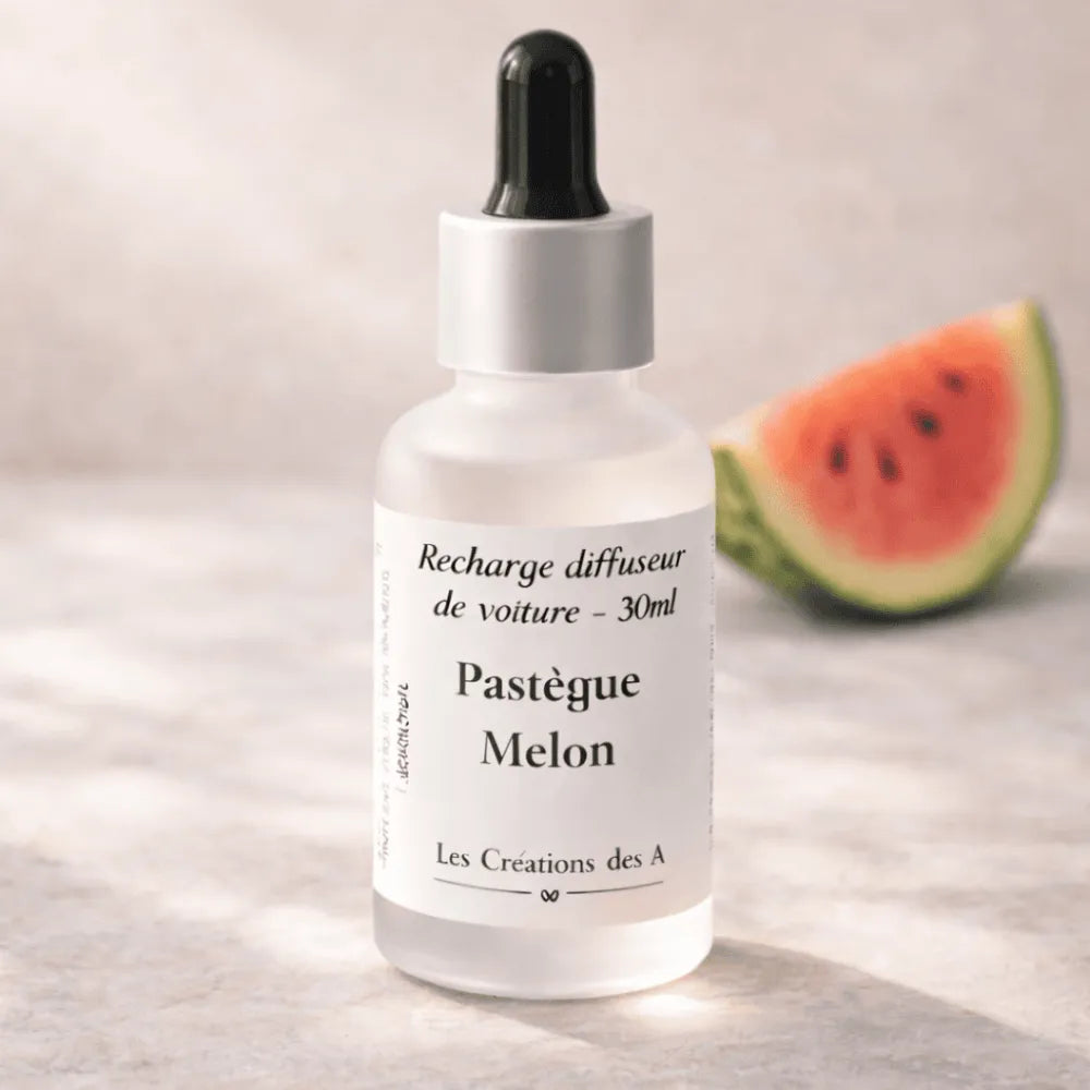 Recharge parfumée 30 ml pour diffuseur de voiture – parfum d’ambiance voiture – Les Créations des A
