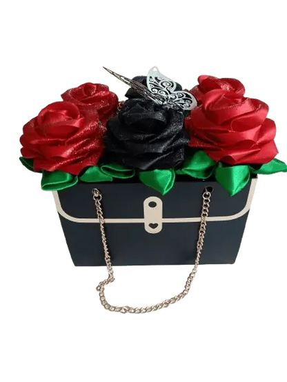 Sac décoratif avec roses - Les Créations des A