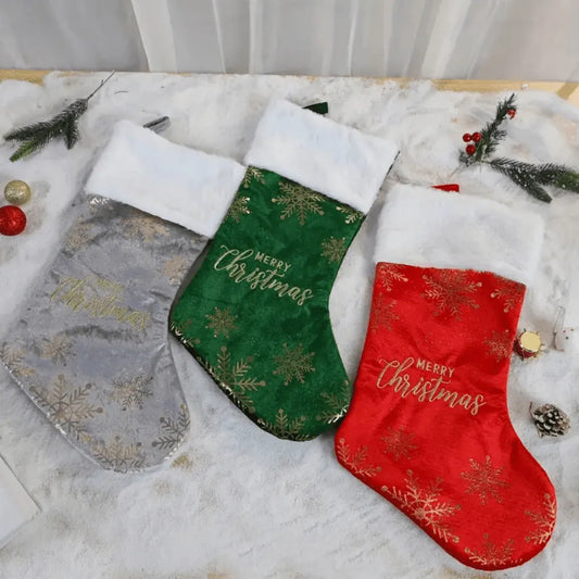 Botte de Noël personnalisée avec prénom - Disponible en trois coloris - Les Créations des A