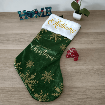 Botte de Noël personnalisée