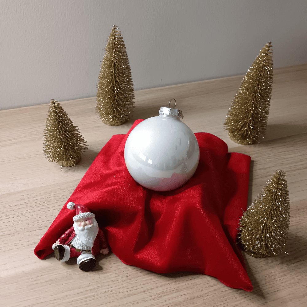 Boule de Noël personnalisée