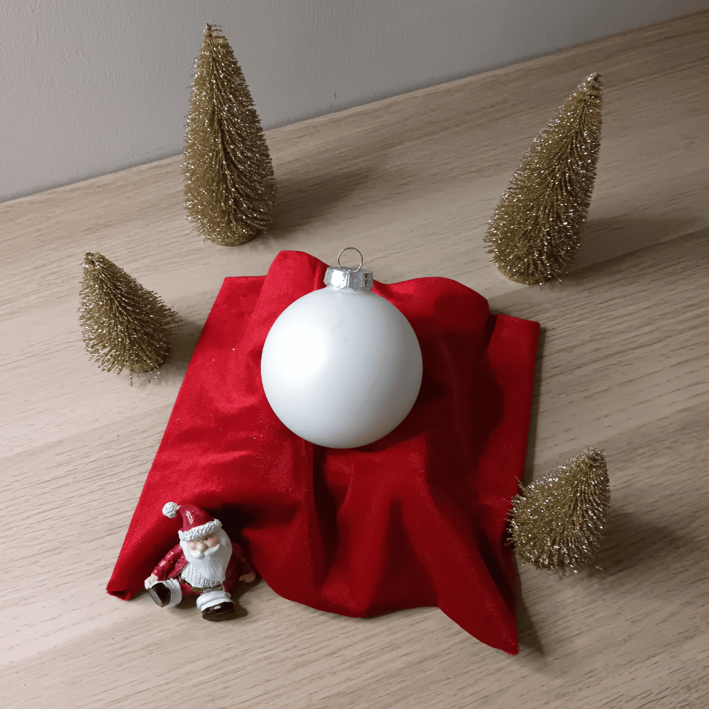 Boule de Noël personnalisée