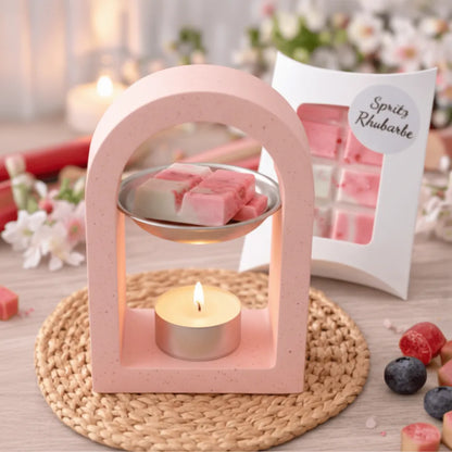 Fondants parfumés Spritz Rhubarbe – cire végétale de soja – Les Créations des A