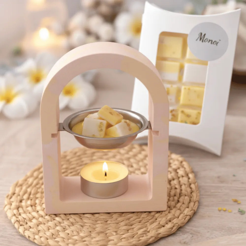 Fondants parfumés Monoï – cire végétale de soja – Les Créations des A