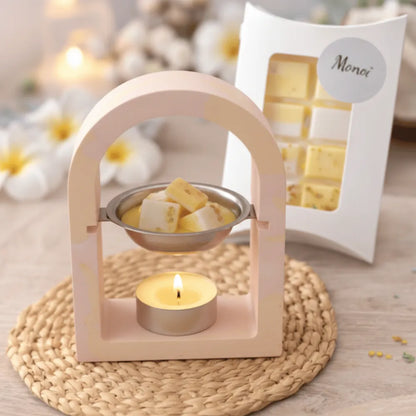 Fondants parfumés Monoï – cire végétale de soja – Les Créations des A