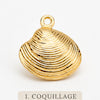 Porte-clé océan personnalisé en résine époxy – Lettre avec coquillages