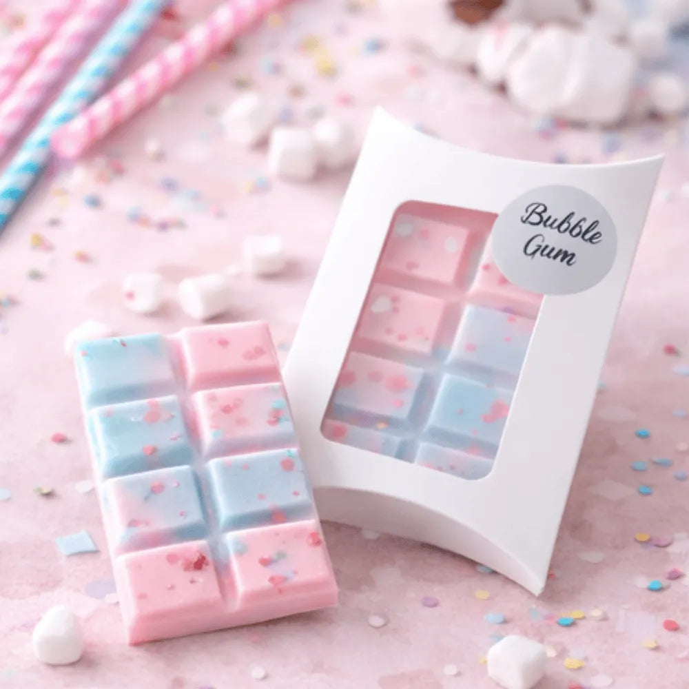 Fondants parfumés Bubble Gum – cire végétale de soja – Les Créations des A