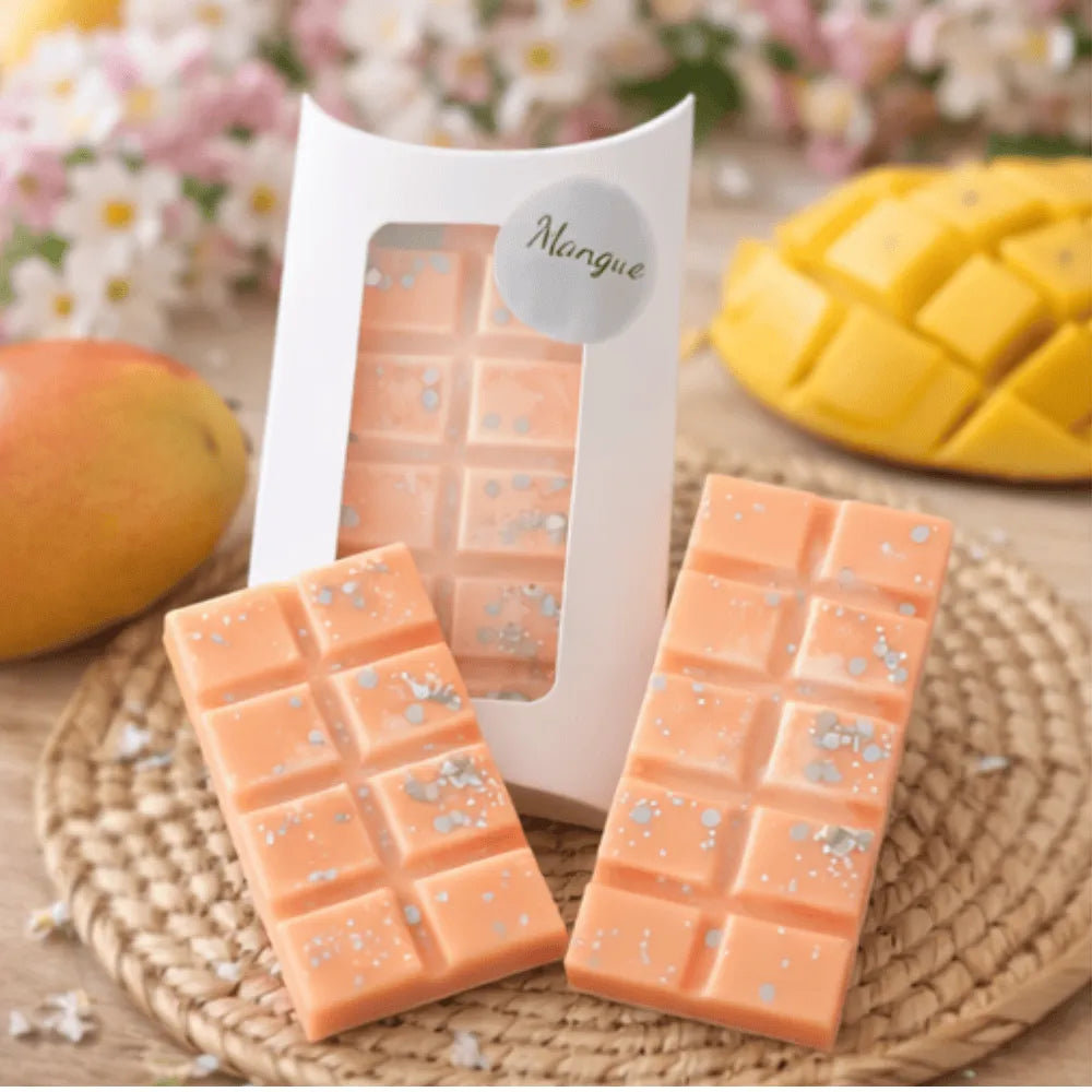 Fondants parfumés Mangue –  fondants parfumés artisanale en cire végétale de soja – Les Créations des A