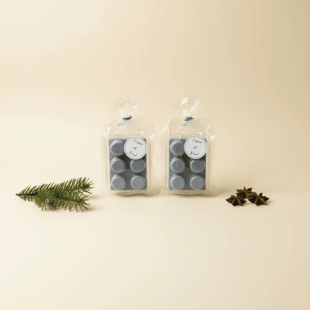Fondants parfumés Sapin de Noël –  fondants parfumés artisanale en cire végétale de soja – Les Créations des A