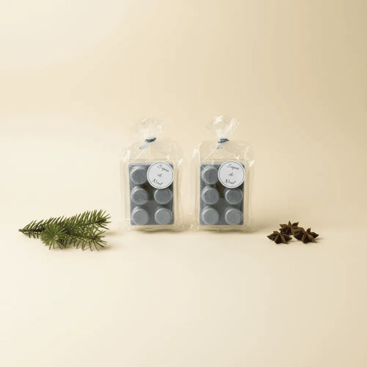 Fondants parfumés Sapin de Noël –  fondants parfumés artisanale en cire végétale de soja – Les Créations des A