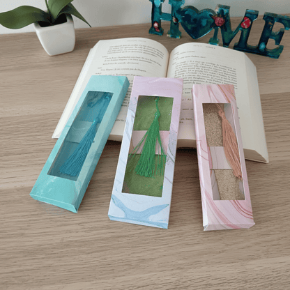 Marque-page avec Pompon Coloré