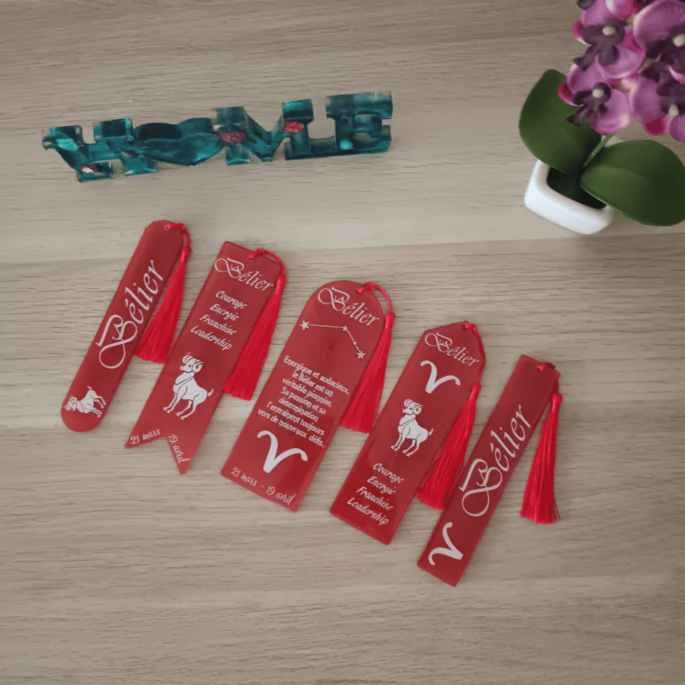 Marque-pages "Signes Astrologiques"