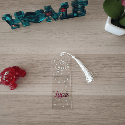 Marque-pages en acrylique personnalisable