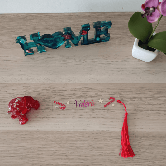 Marque-pages en acrylique personnalisable