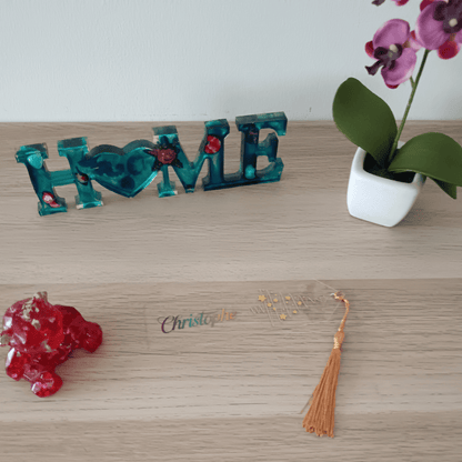 Marque-pages en acrylique personnalisable