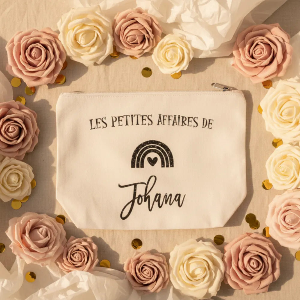 Pochette personnalisée avec prénom Julia, idée cadeau originale et décorative - Les Créations des A