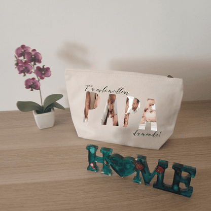 Pochettes en coton "Photos"
