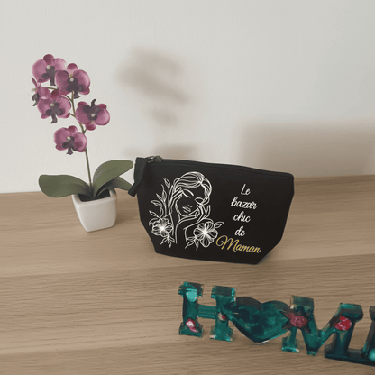 Pochette en coton "Bazar"