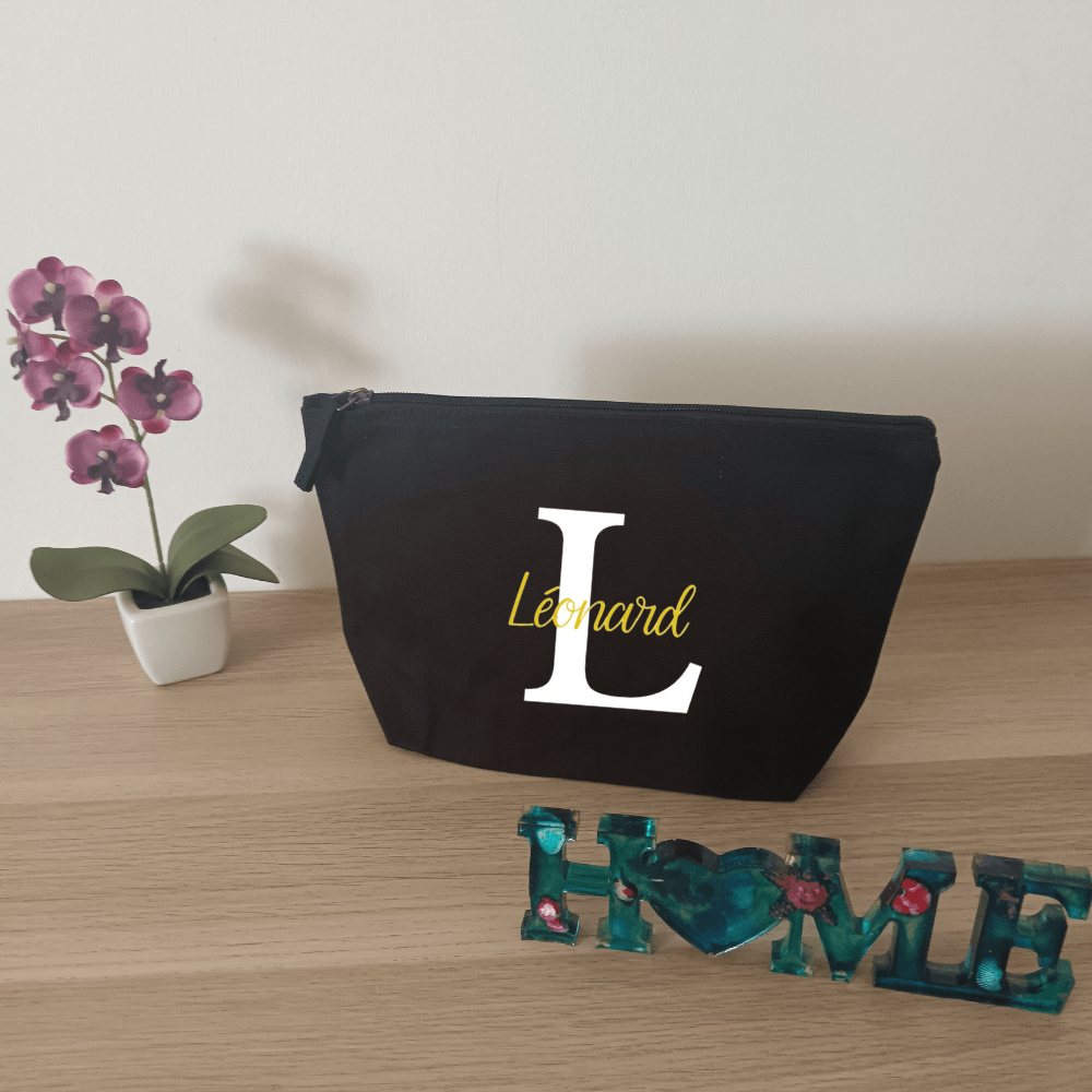 Pochette en coton personnalisable