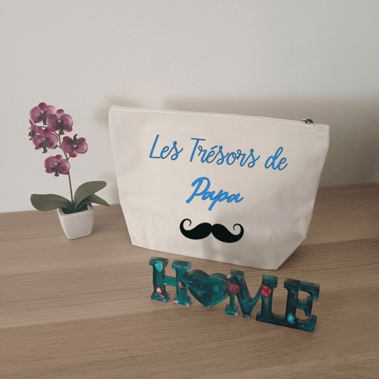 Pochette en coton "Les Trésors"
