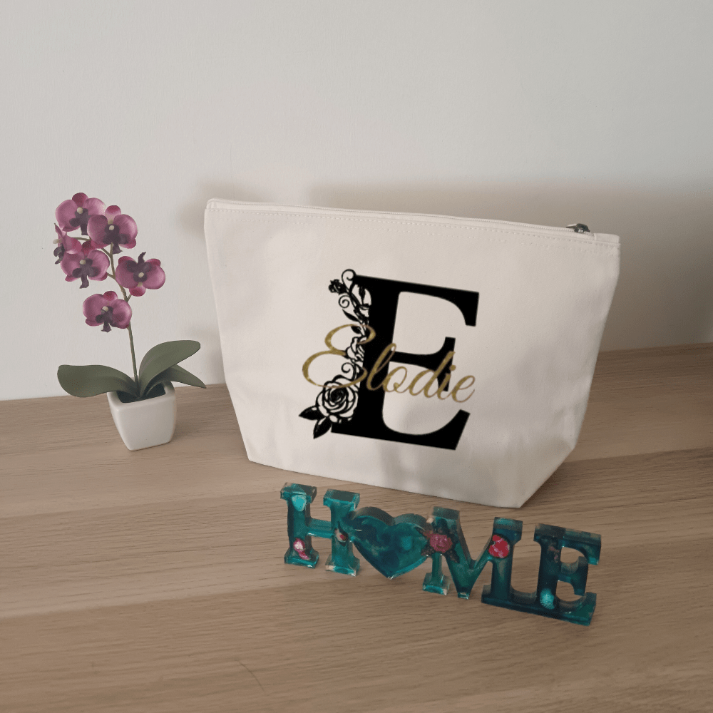 Pochette en coton personnalisable