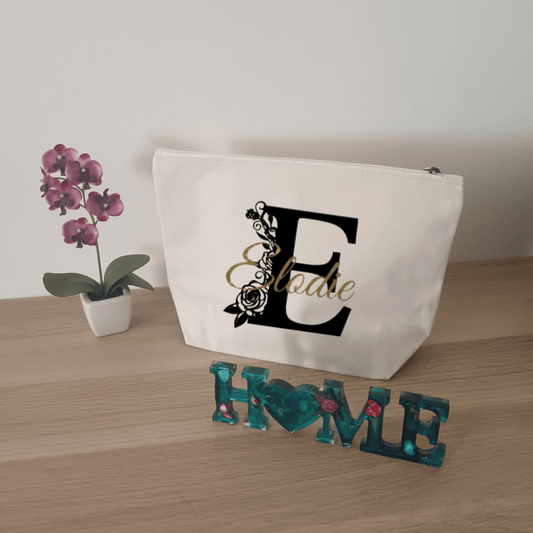 Pochette en coton personnalisable