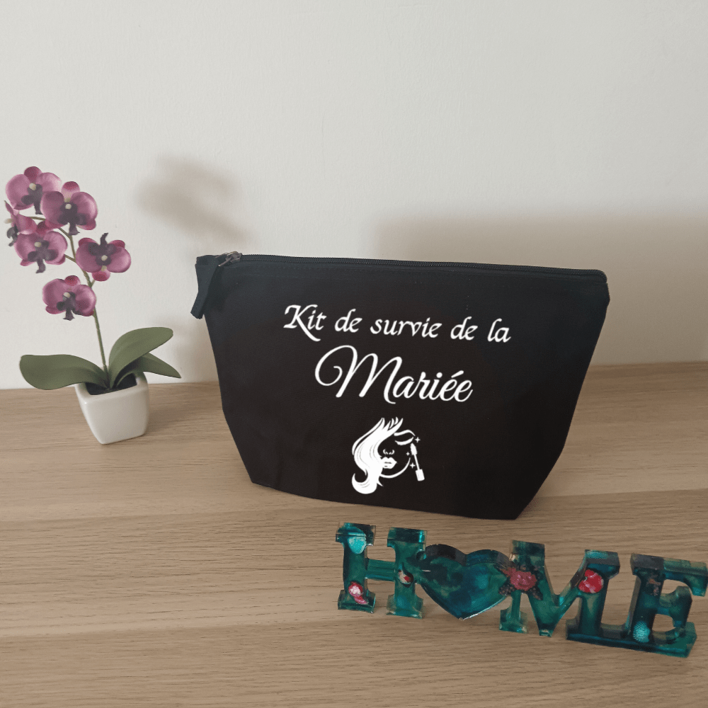 Pochettes en coton "EV/ Mariage"