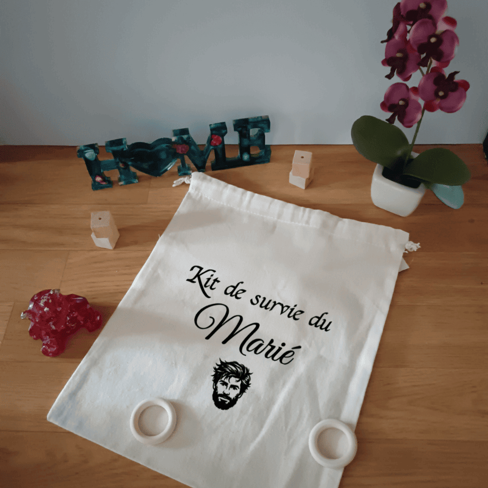 Pochon "EV/  Mariage"