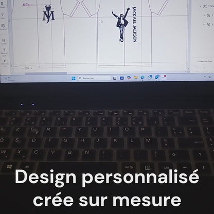 Pochette en coton "D'Amour"