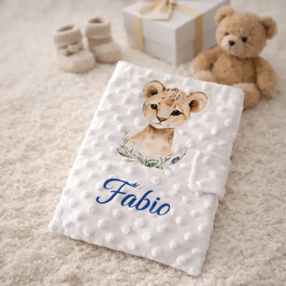 protège carnet de santé personnalisé bébé prénom Fabio cadeau naissance utile - Les Créations des A