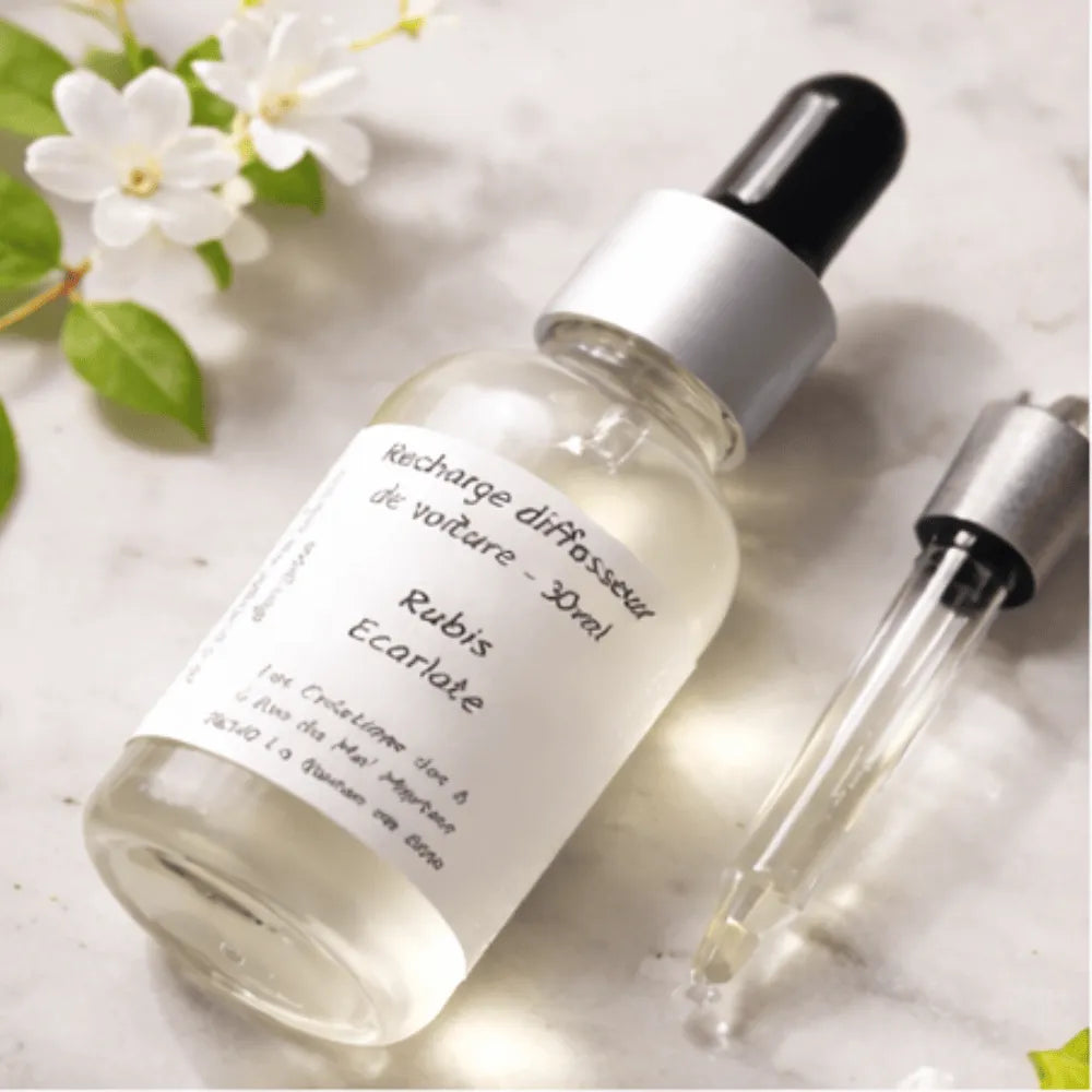 Recharge diffuseur voiture 30 ml – recharge parfumée artisanale – Les Créations des A