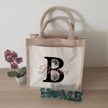 Sac en jute personnalisable