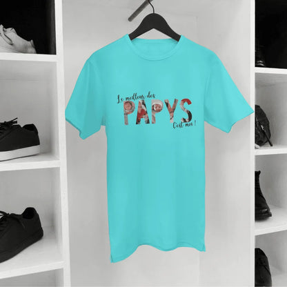 Tee-shirt personnalisé Lettres photo – cadeau original personnalisé – Les Créations des A